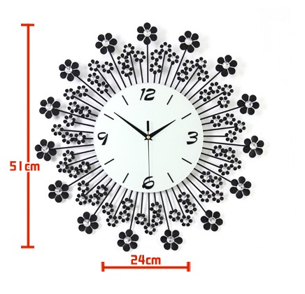 đồng hồ pha lê